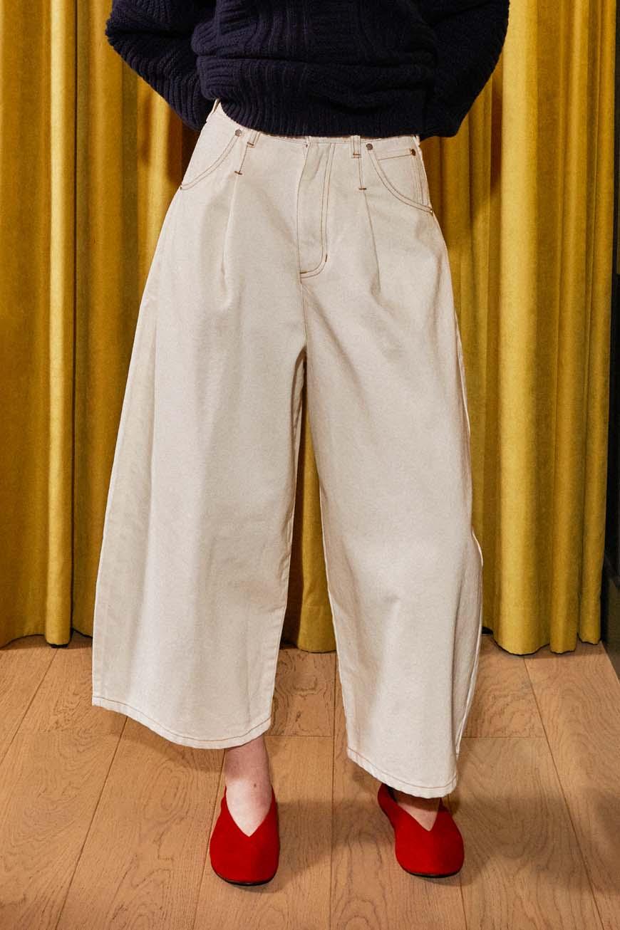 L.F.Markey Mason Jean Ecru - 6