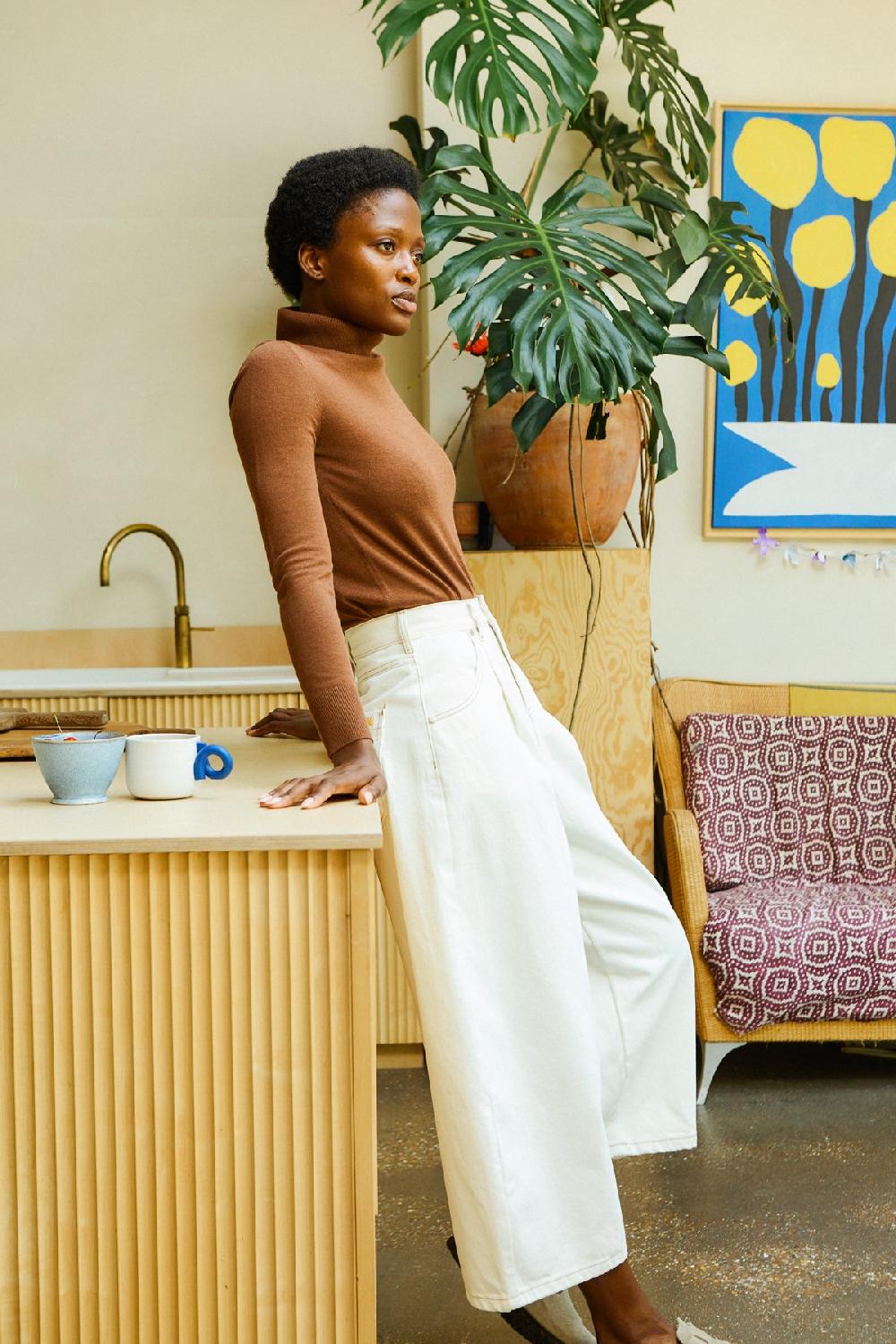 L.F.Markey Mason Jean Ecru - 6