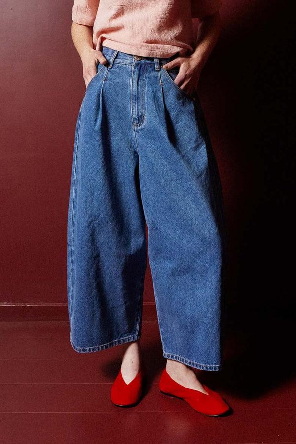 L.F.Markey Mason Jean Mid Blue - 6