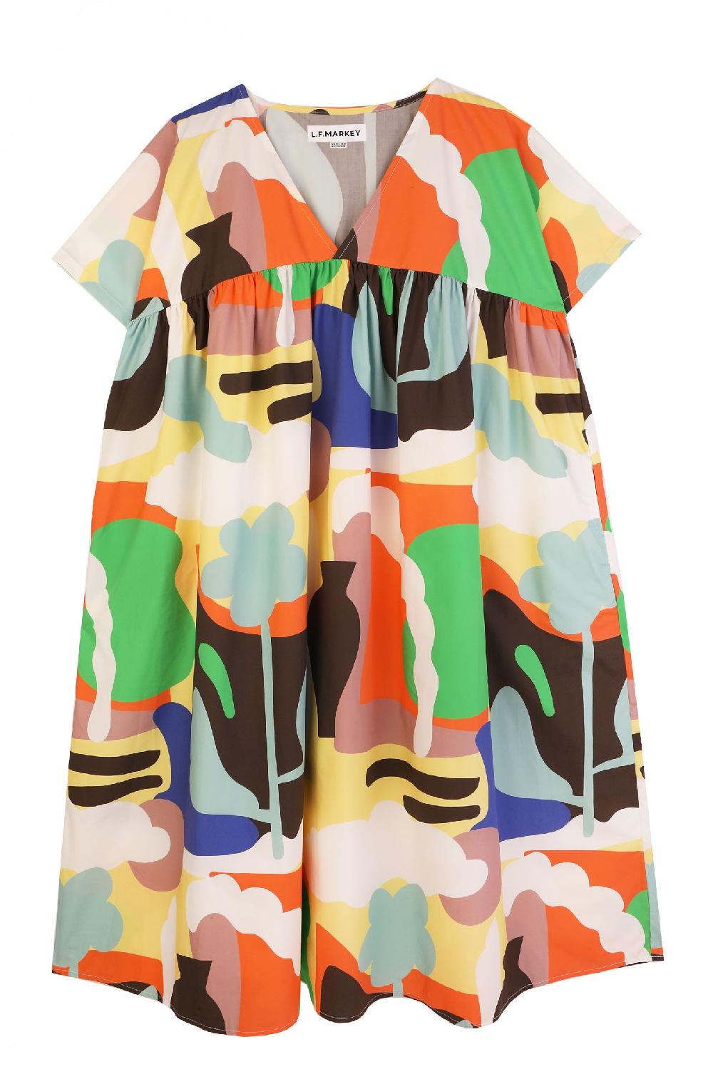 L.F.Markey Matteo Chroma 印花连衣裙 - SM