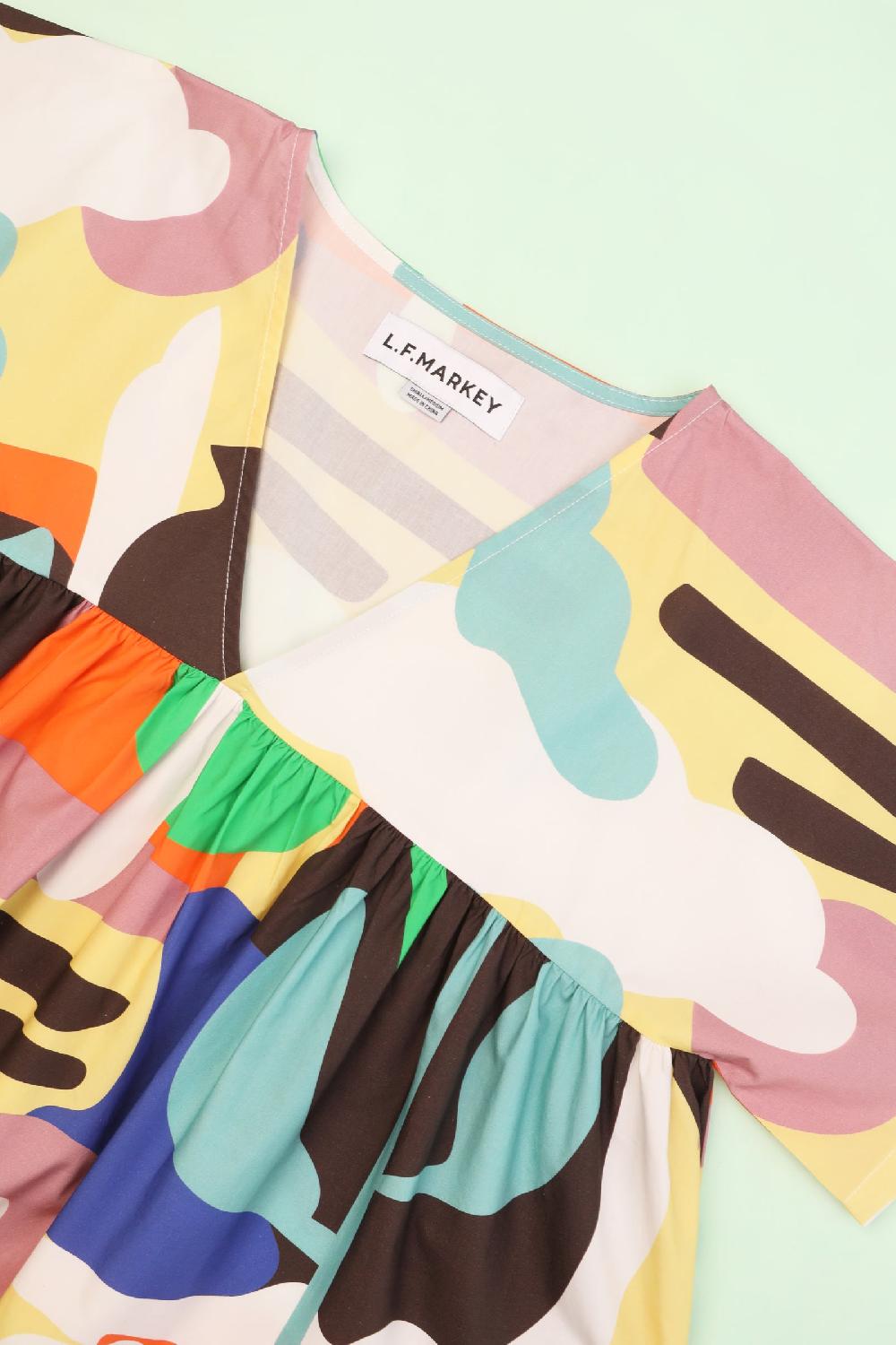 L.F.Markey Matteo Chroma 印花连衣裙 - SM