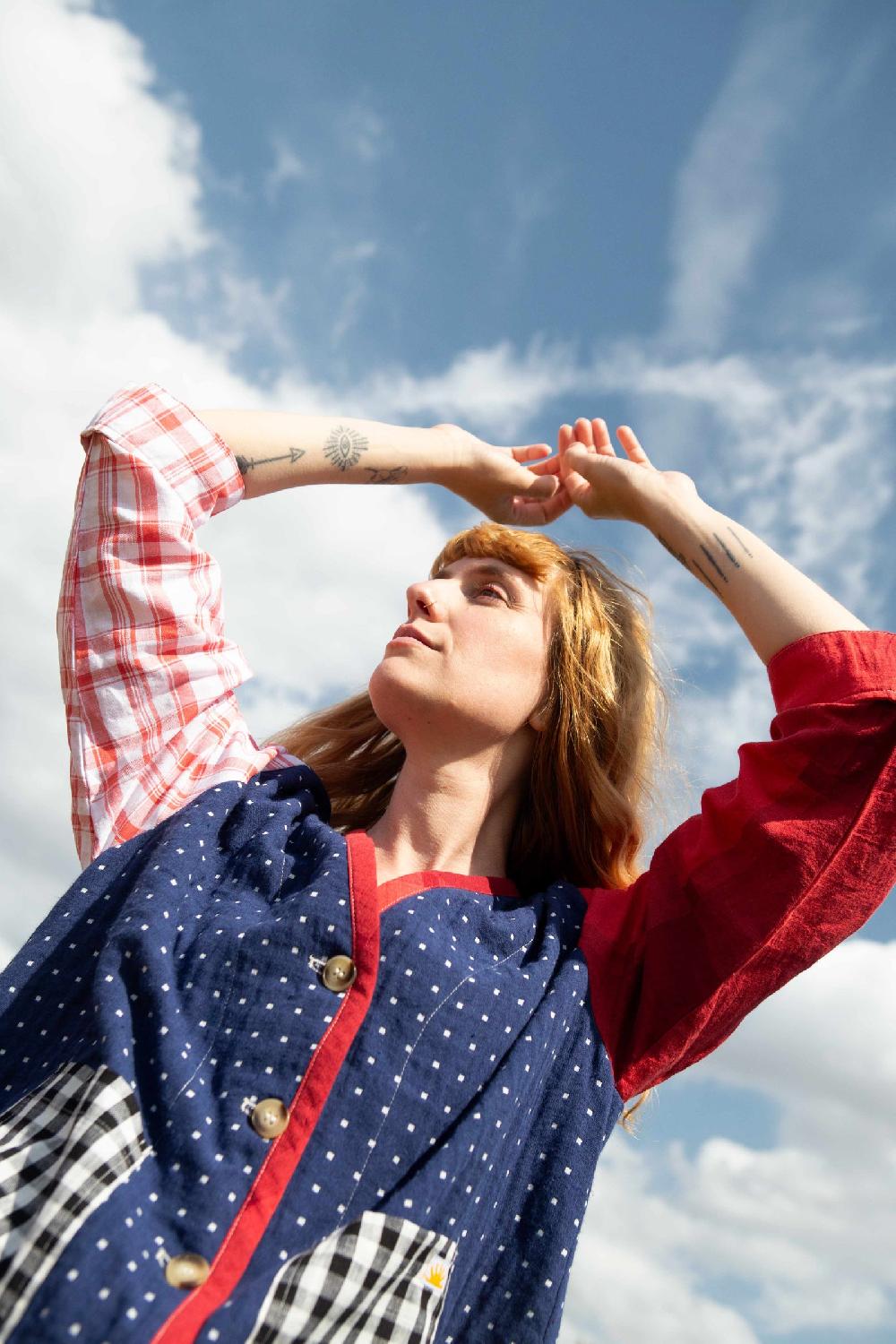 L.F.Markey Reuben 格纹拼布夹克 - 8