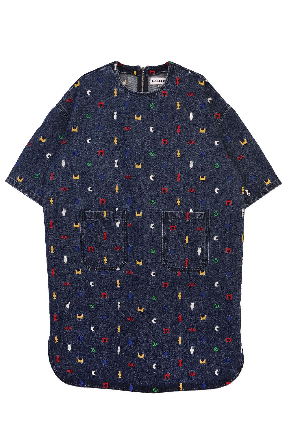L.F.Markey Walter Smock Multi Embroidery - 12