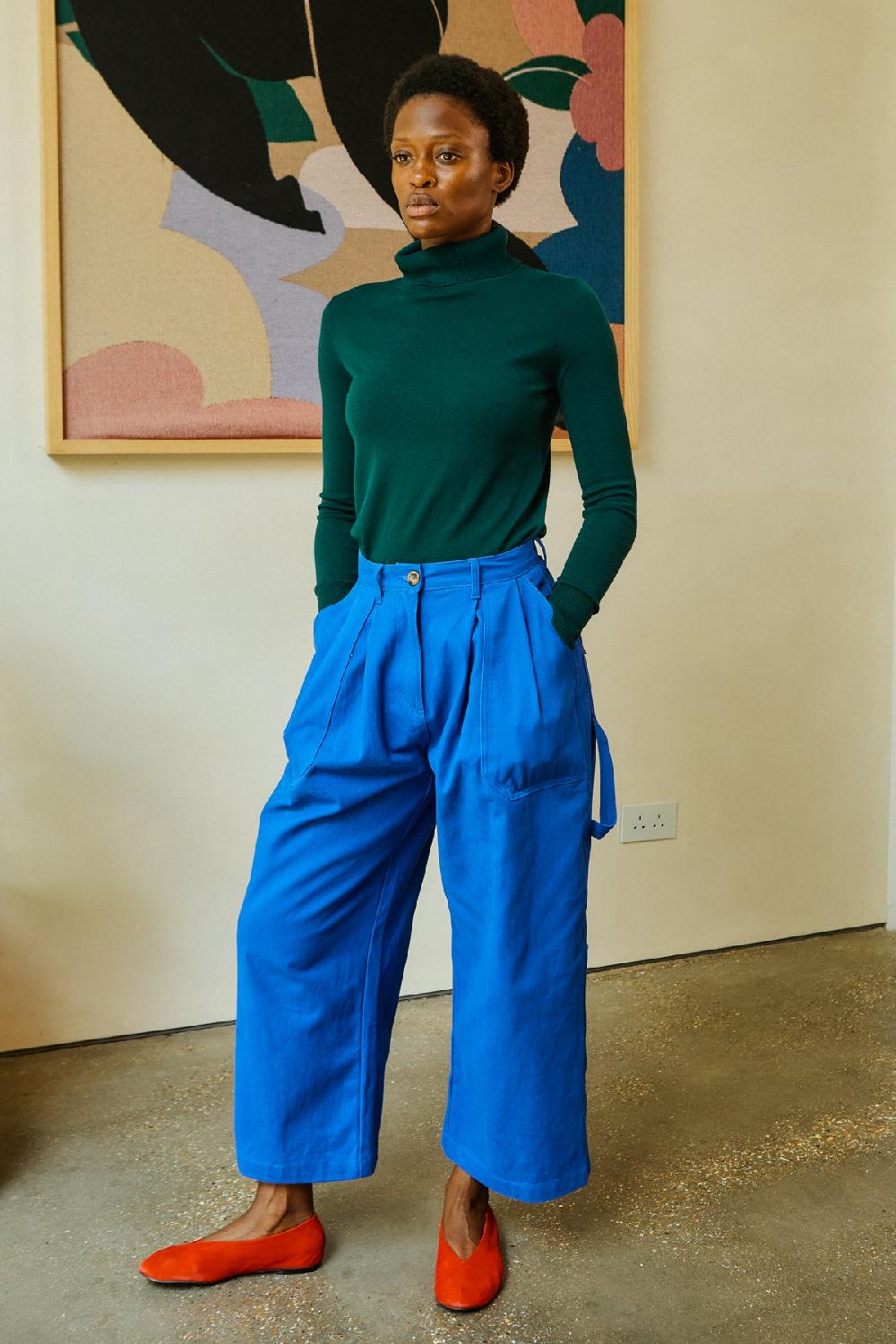 L.F.Markey Workpant Cobalt - 12