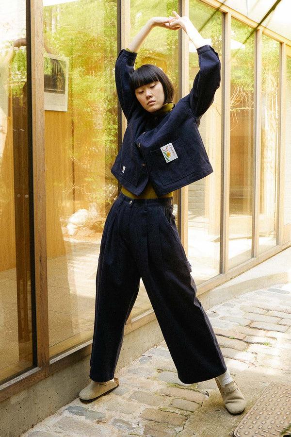 L.F.Markey Workpant Navy - 4