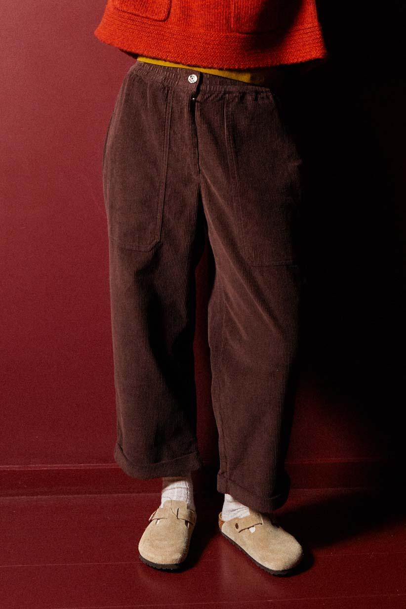 LF Markey Beckett Crop Trouser Umber - 6