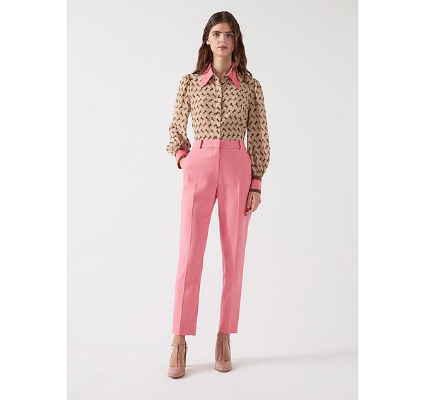 l.k. bennett Aimee Desert Rose Cigarette Leg Trouser