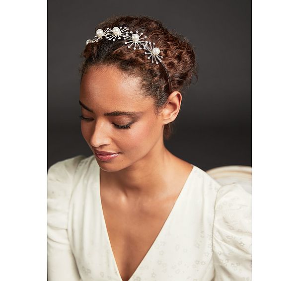l.k. bennett Bethany Pearl and Crystal Star Headband