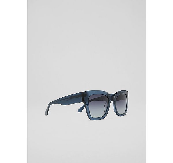 L.k. Bennett Elsa Pearl Acetate Square Sunglass Frame