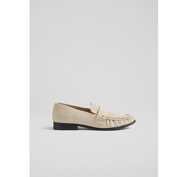 l.k. bennett Adira Brown Suede Stud Loafer