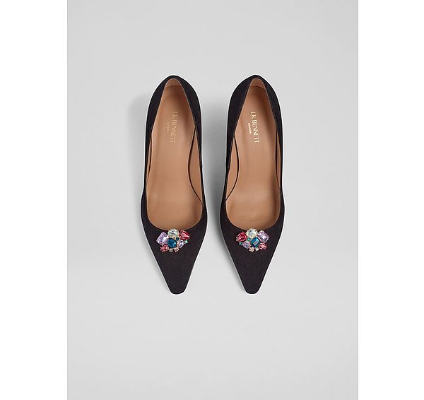 l.k. bennett Aloure Gold Shoe Clip