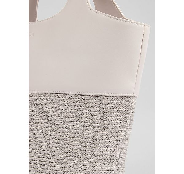 L.k. Bennett Carly Mushroom Crossbody Tote Bag