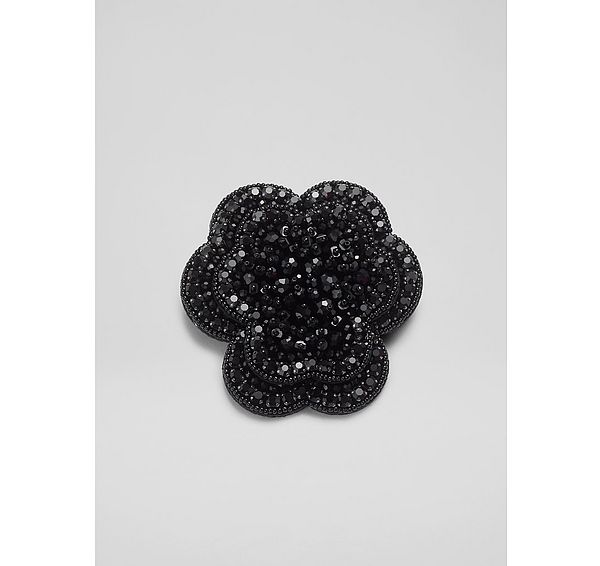 l.k. bennett Cleo Black Beaded Corsage