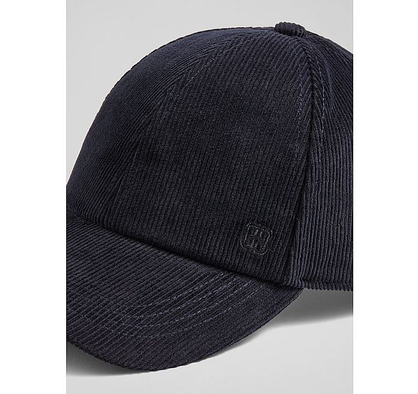 L.k. Bennett Delaney Motif Blue Navy Classic Cap