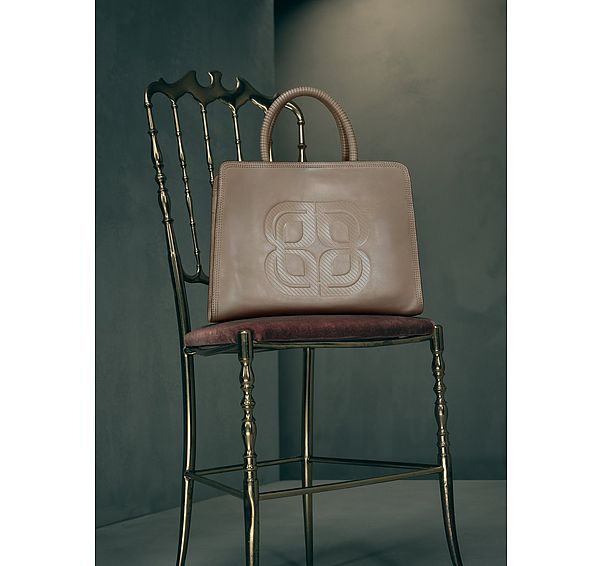 l.k. bennett Ella Emboss Taupe Tote