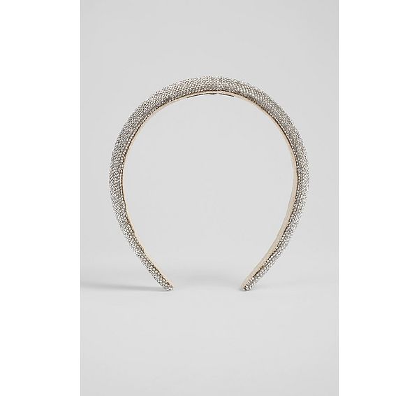 l.k. bennett Gala Clear Crystal Headband