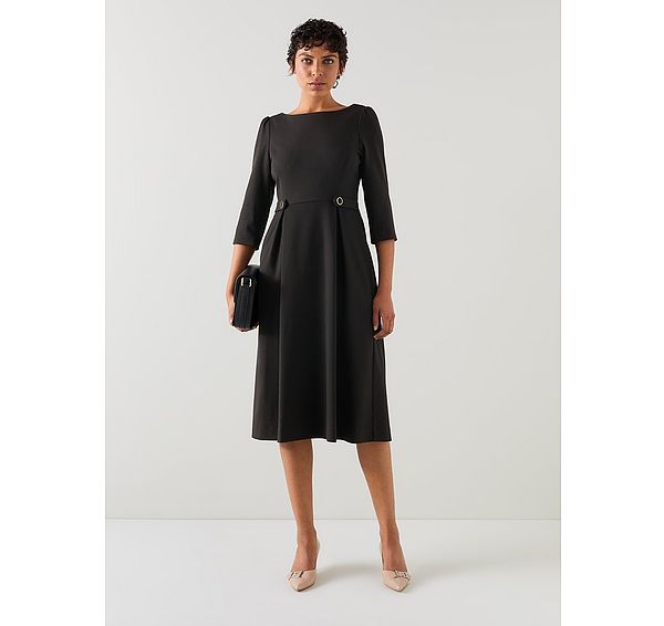 l.k. bennett Halina Black Dress