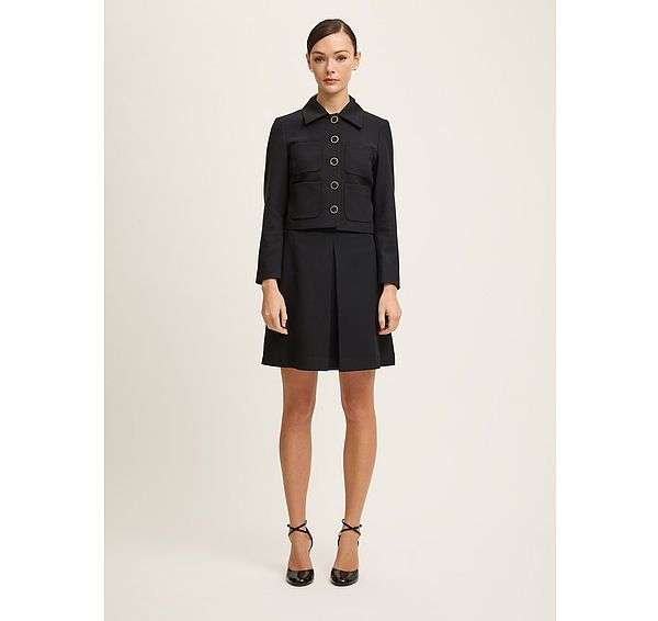 l.k. bennett Halina Black Jacket