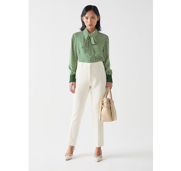 l.k. bennett Lily Petite Ivory Trouser