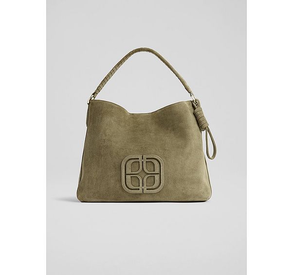 l.k. bennett Lou Lou Leather Olive Bag