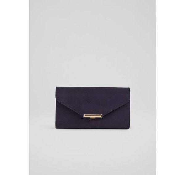 l.k. bennett Lucy Navy Blue Clutch bag