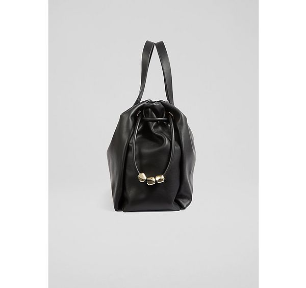 L.k. Bennett Selina Amber Leather Bead Tote Bag