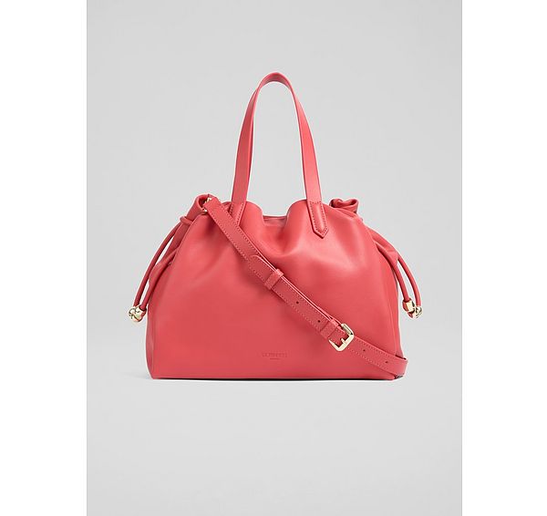 l.k. bennett Selina Amber Leather Bead Tote Bag