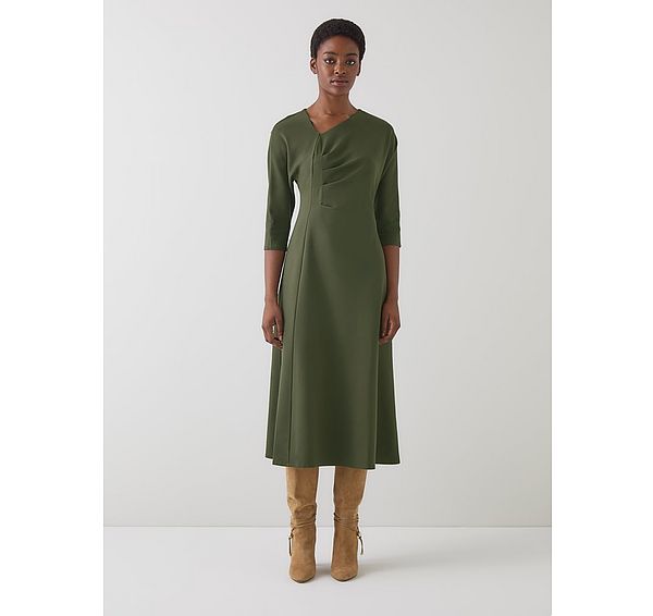 l.k. bennett Suzy Green Asymmetric Dress