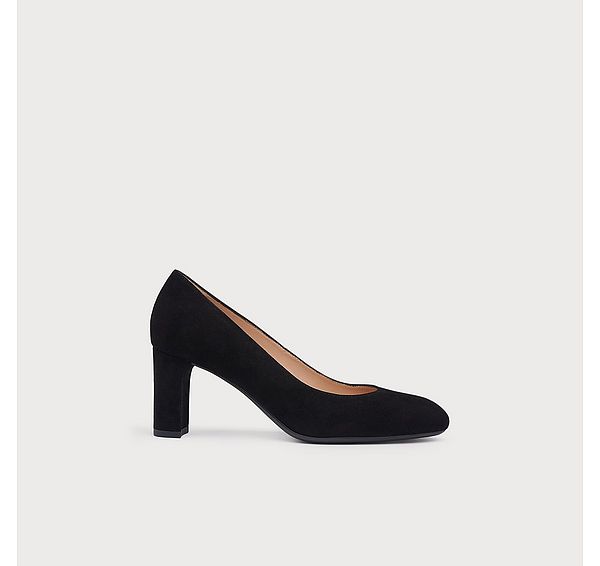 l.k. bennett Winola Black Suede Courts