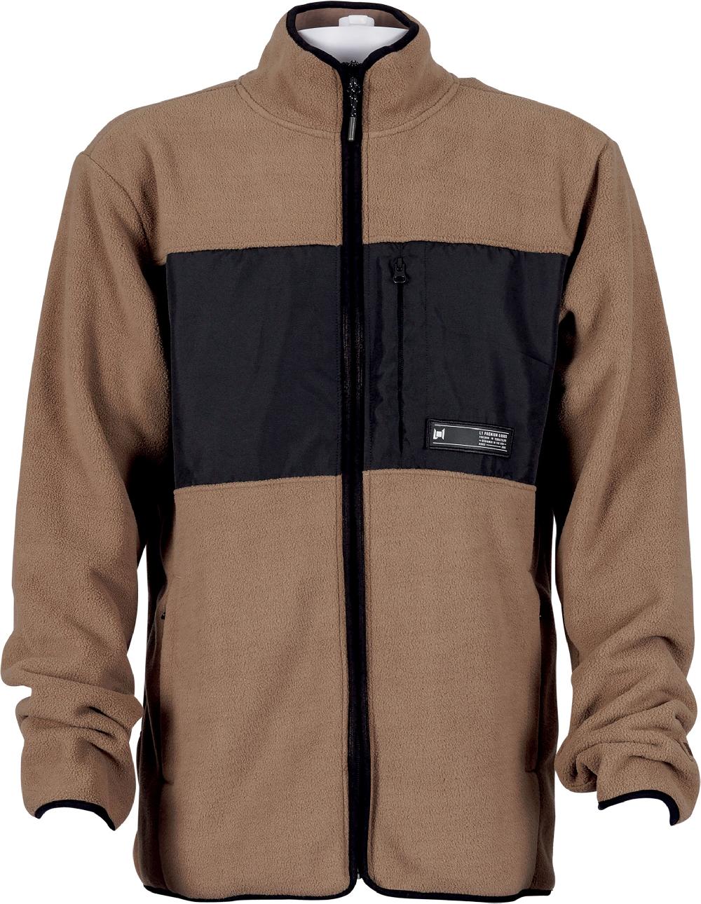 l1 premium outerwear L1 Onyx Fleece Fossil / Black