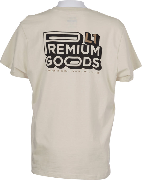 L1 Premium Outerwear L1 Premium Tee Cream