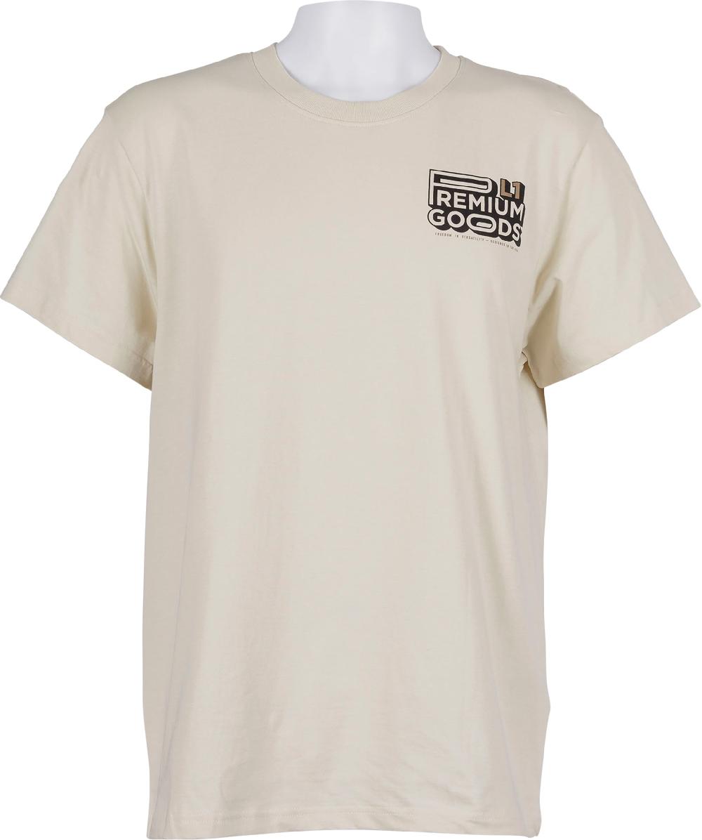 l1 premium outerwear L1 Premium Tee Cream