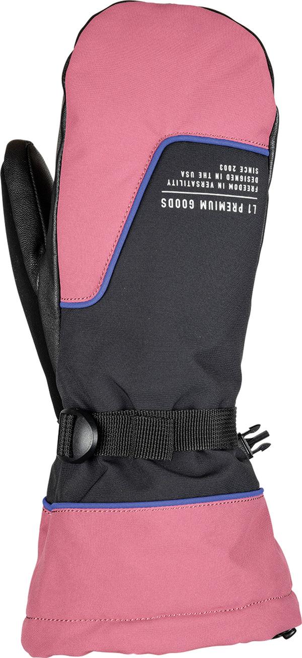 L1 Premium Outerwear L1 Sentinel Unisex Mitt Carbon/Burn Rose