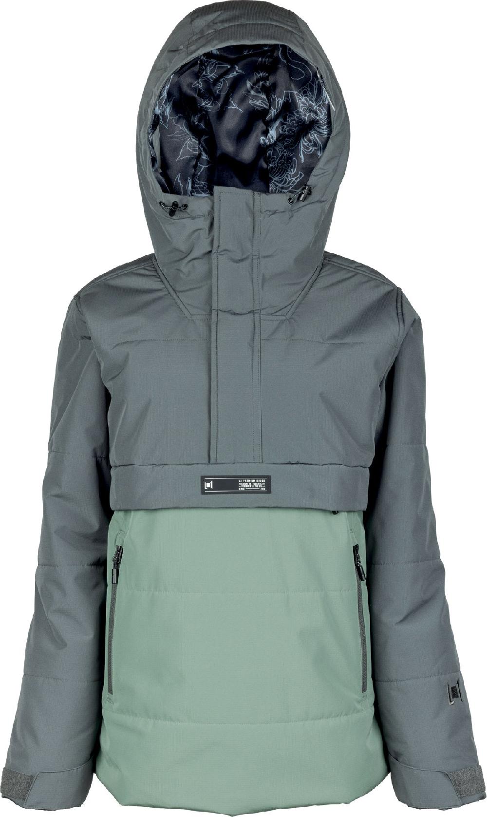 l1 premium outerwear L1 Snowblind Women's Jacket Carbon/Sage