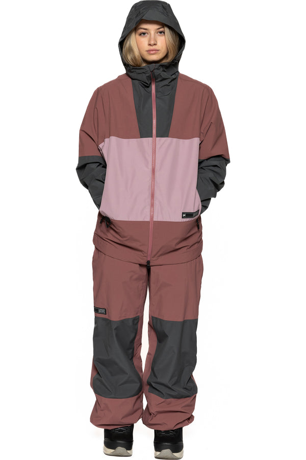 L1 Premium Outerwear L1 Ventura Pant Burnt Rose/Carbon