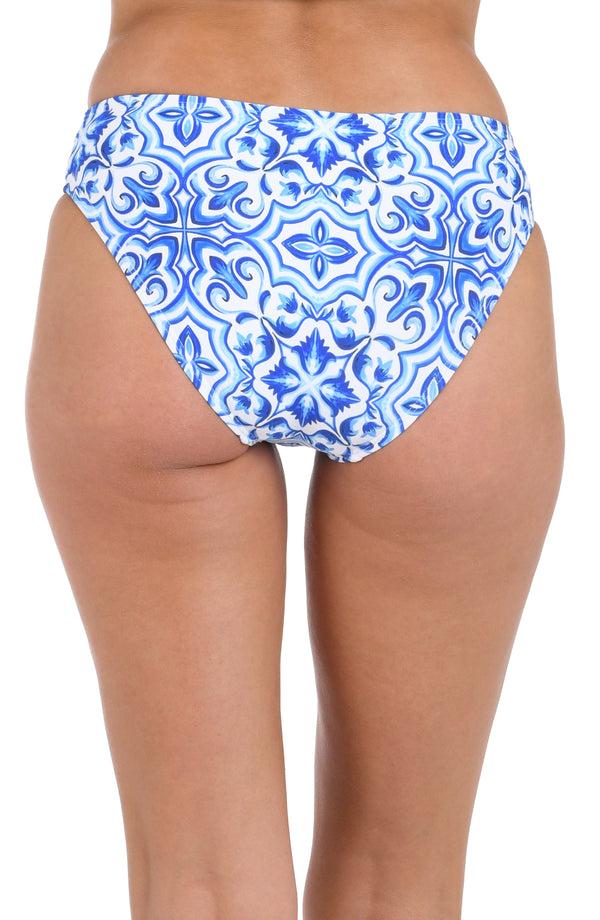 La Blanca Alboran Sea Banded Hipster Bottom - FINAL SALE