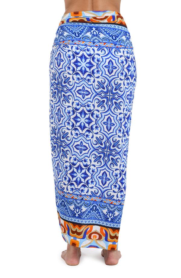 La Blanca Alboran Sea Pareo Wrap Cover Up - FINAL SALE