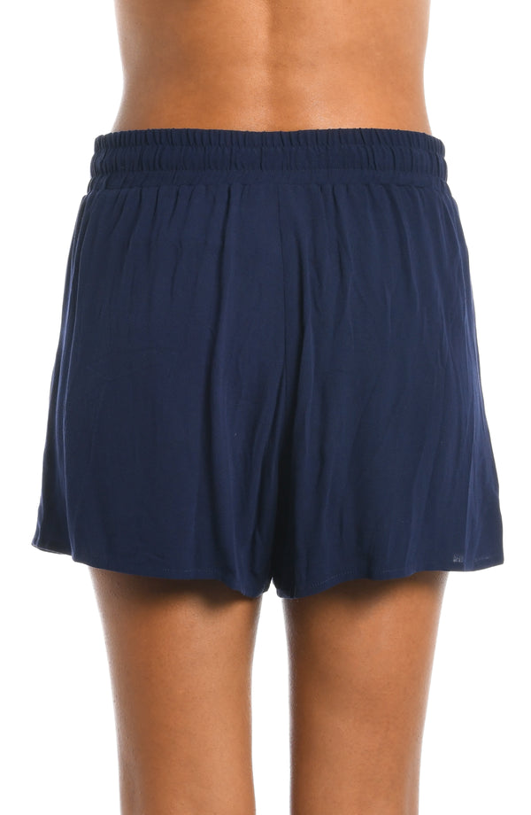 La Blanca Beachcomber Basics Beach Shorts - Indigo - FINAL SALE