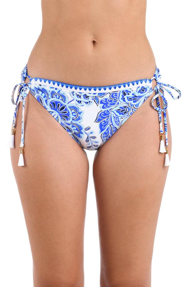 la blanca Beyond The Pacific Side Tie Hipster Bottom
