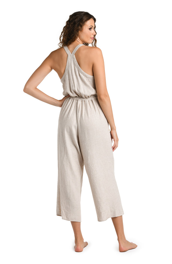 La Blanca Delphine Coast Wide Leg Jumpsuit Cover Up - FINAL SALE