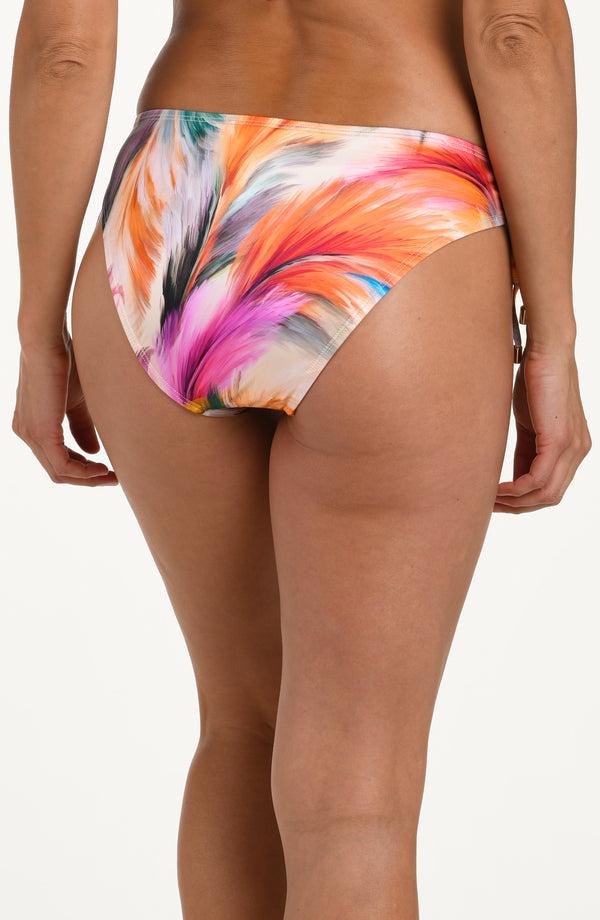 La Blanca Feathered Impressions Side Tie Hipster Bottom