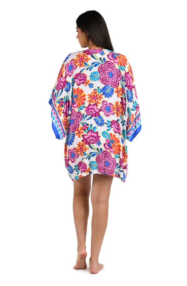 La Blanca Flor De Paradiso Kimono Cover Up - FINAL SALE