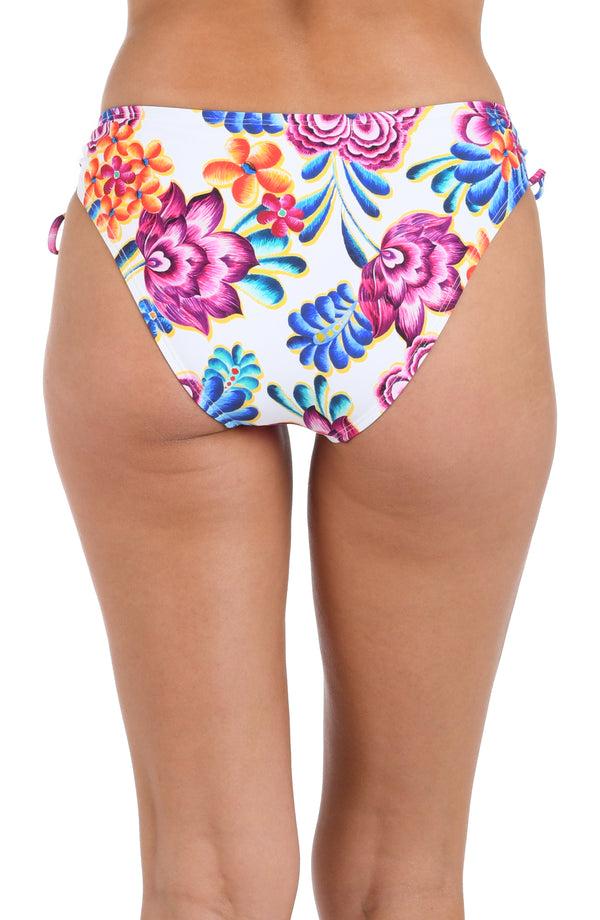 La Blanca Flor De Paradiso Side Tie Hipster Bottom - FINAL SALE