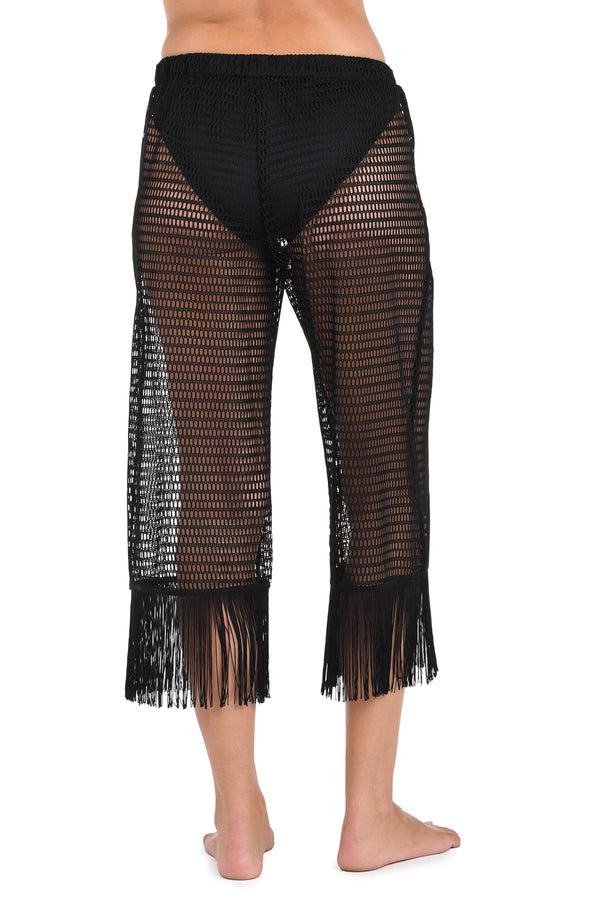 La Blanca Fringed Out Cropped Pant (Unlined) - FINAL SALE