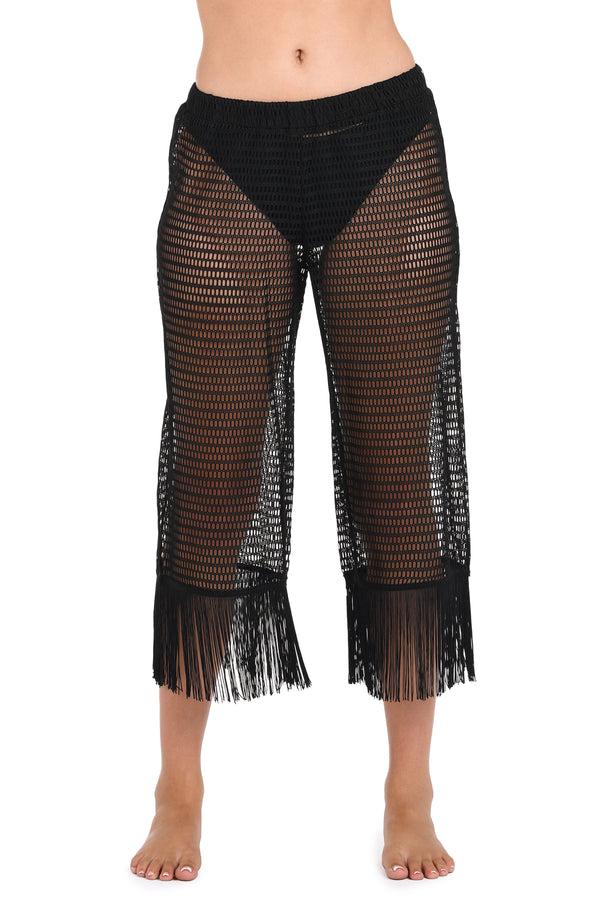 la blanca Fringed Out Cropped Pant (Unlined) - FINAL SALE