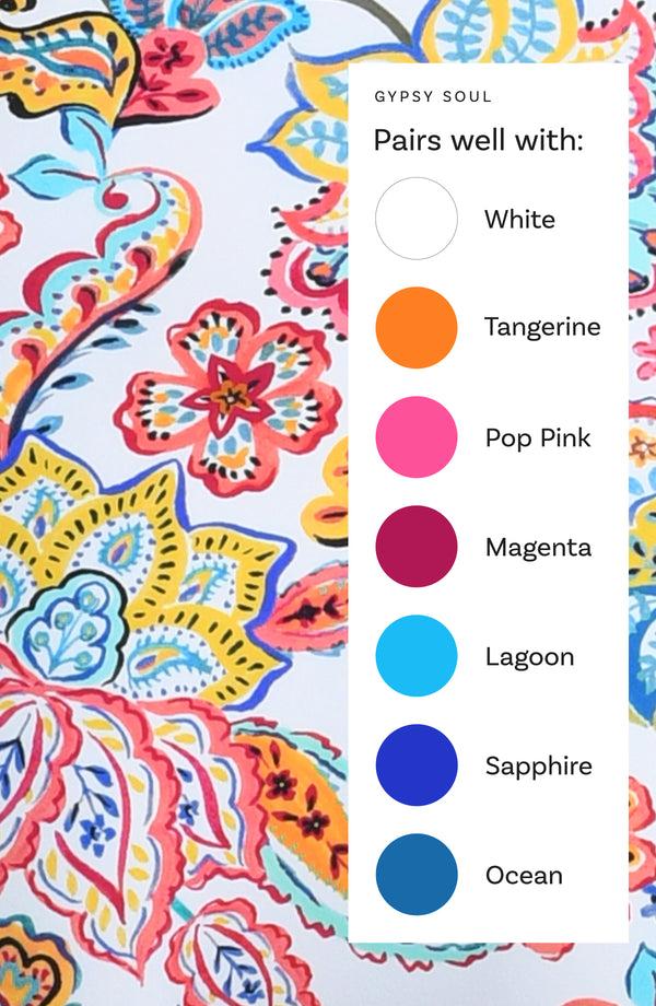 La Blanca Gypsy Soul V-Neck Caftan Cover Up - FINAL SALE