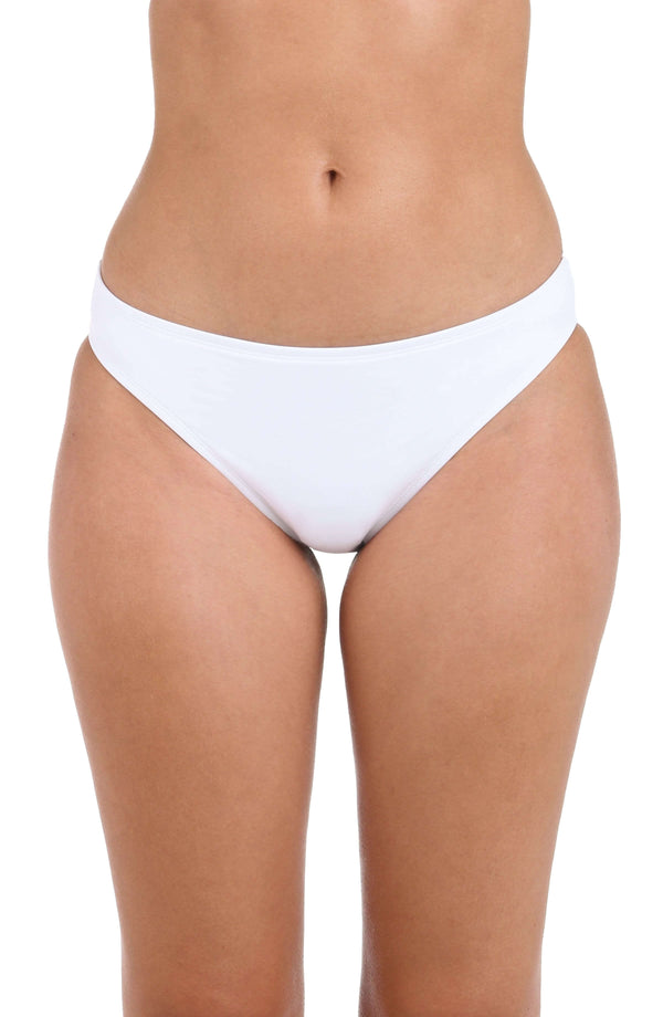 la blanca Island Goddess Hipster Bottom - White - FINAL SALE