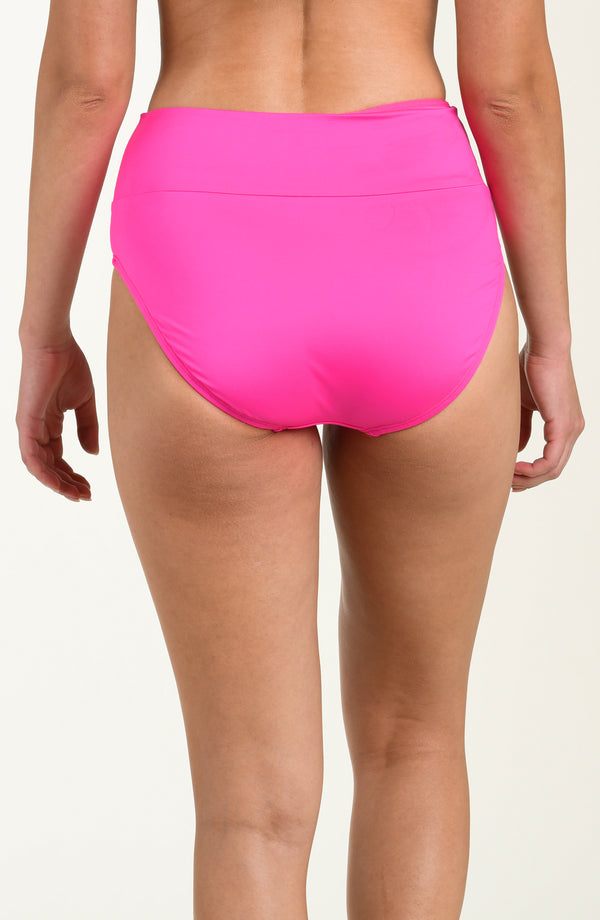La Blanca 24th & Ocean Solid High Waist Bottom