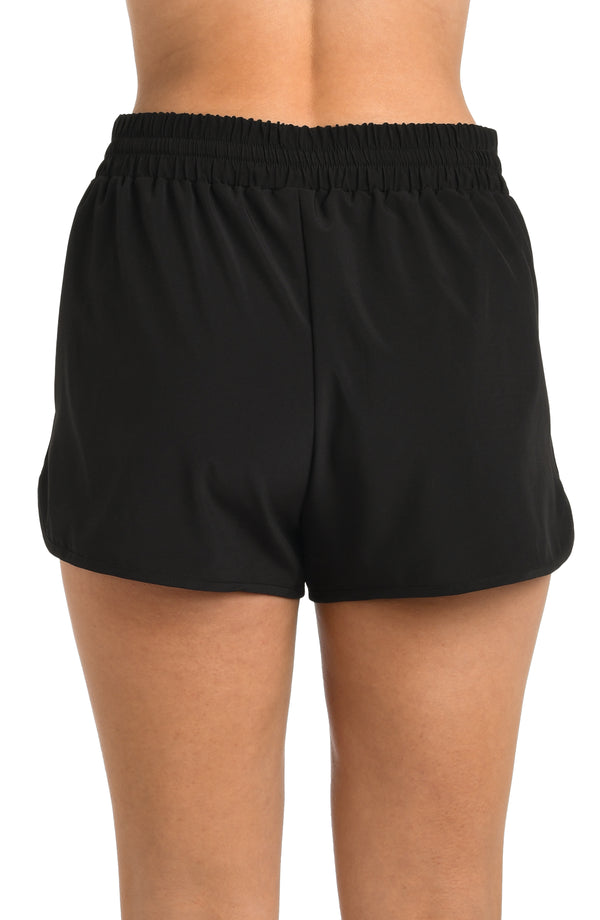 La Blanca 24th & Ocean Solid Woven Board Short