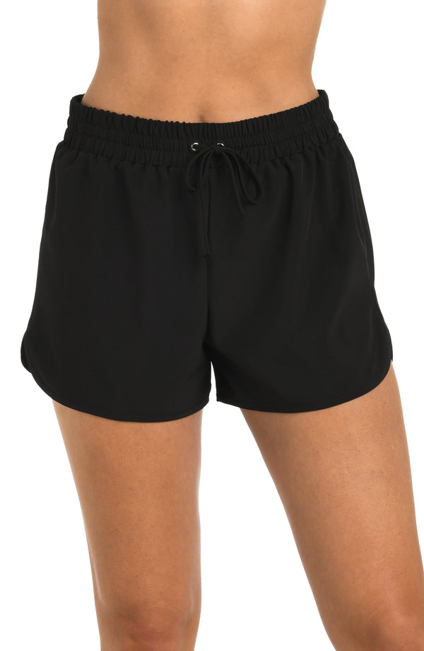 la blanca 24th & Ocean Solid Woven Board Short